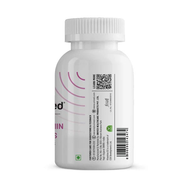 Unived Basics Multivitamin & Minerals - Women Vegan Capsules - 60 | The Bike Affair
