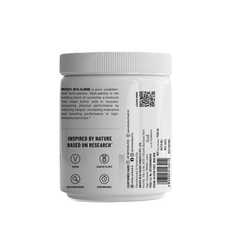 Unived Beta-Alanine 62 Servings | The Bike Affair
