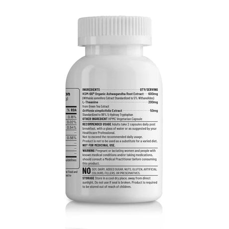 Unived Calm Stress Relief Vegan Capsules | The Bike Affair