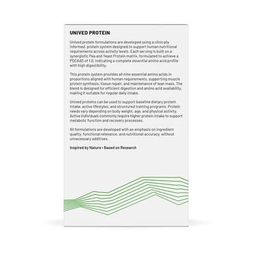 Unived Complete Protein Raw 30 Servings | The Bike Affair