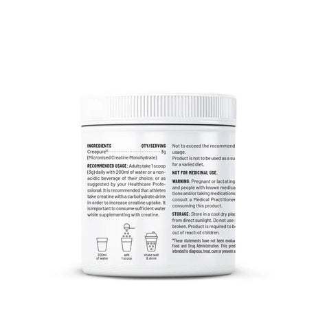 Unived Creapure Creatine Monohydrate - 83 Servings | The Bike Affair