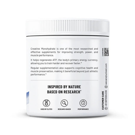 Unived Creatine Monohydrate - 83 Servings | The Bike Affair
