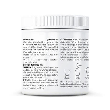 Unived Creatine Monohydrate | The Bike Affair
