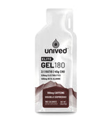Unived Elite Gel 180 (Box of 6 Packets) | The Bike Affair