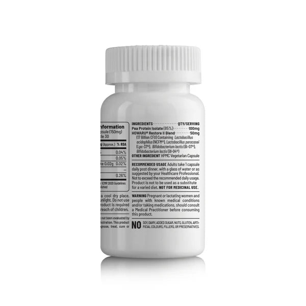 Unived Flora - 17 Probiotic Capsules (30) | The Bike Affair