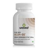 Unived KSM - 66 Organic Ashwagandha Root Extract Capsules | The Bike Affair