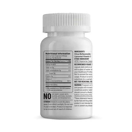 Unived Liposomal Vitamin C Capsules - 60 | The Bike Affair