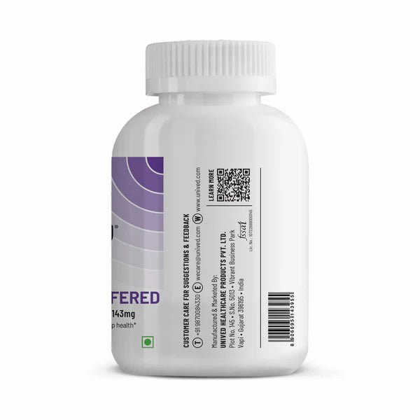 Unived Magnesium Glycinate Chelate Buffered Capsules | The Bike Affair