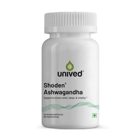 Unived Shoden Ashwagandha Vegan Capsules | The Bike Affair