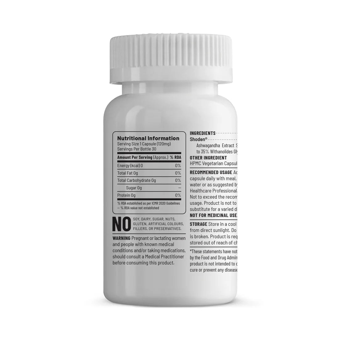 Unived Shoden Ashwagandha Vegan Capsules | The Bike Affair