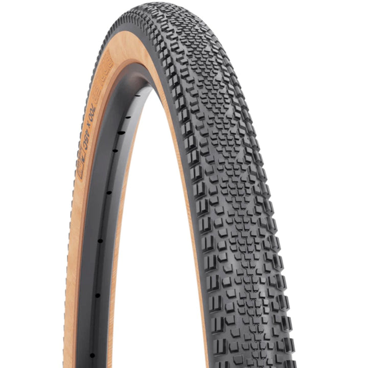 WTB Riddler Comp Gravel Tyre 700x45C Tan (Wired) | The Bike Affair