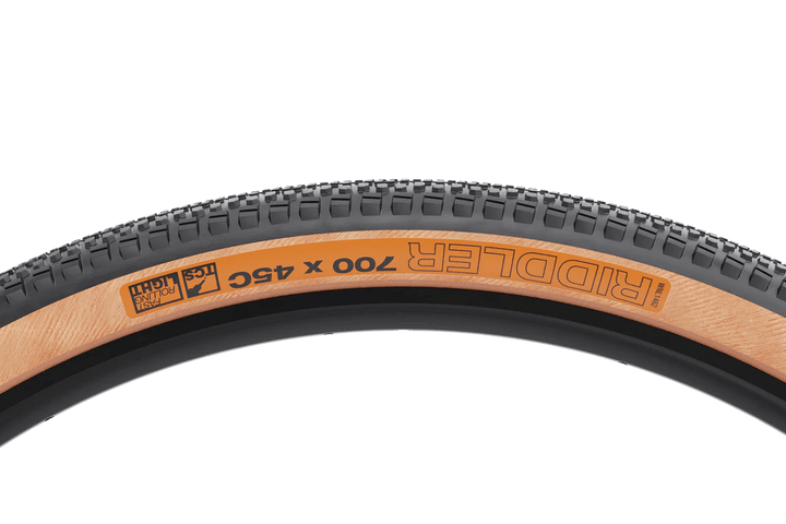 WTB Riddler Comp Gravel Tyre 700x45C Tan (Wired) | The Bike Affair