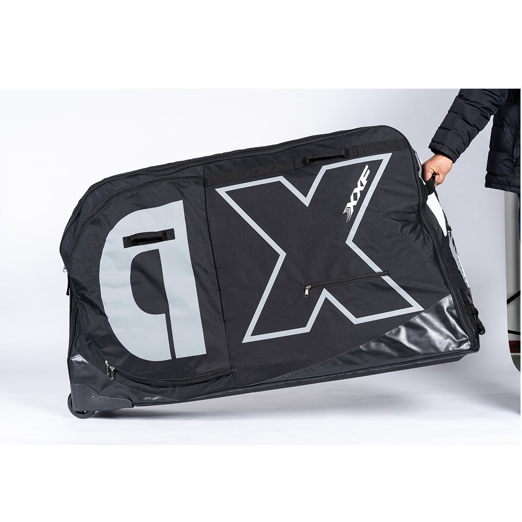 XXF N1603 case with bike packed inside