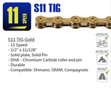 Yaban S11 TIG Gold 11 Speed Chain | The Bike Affair