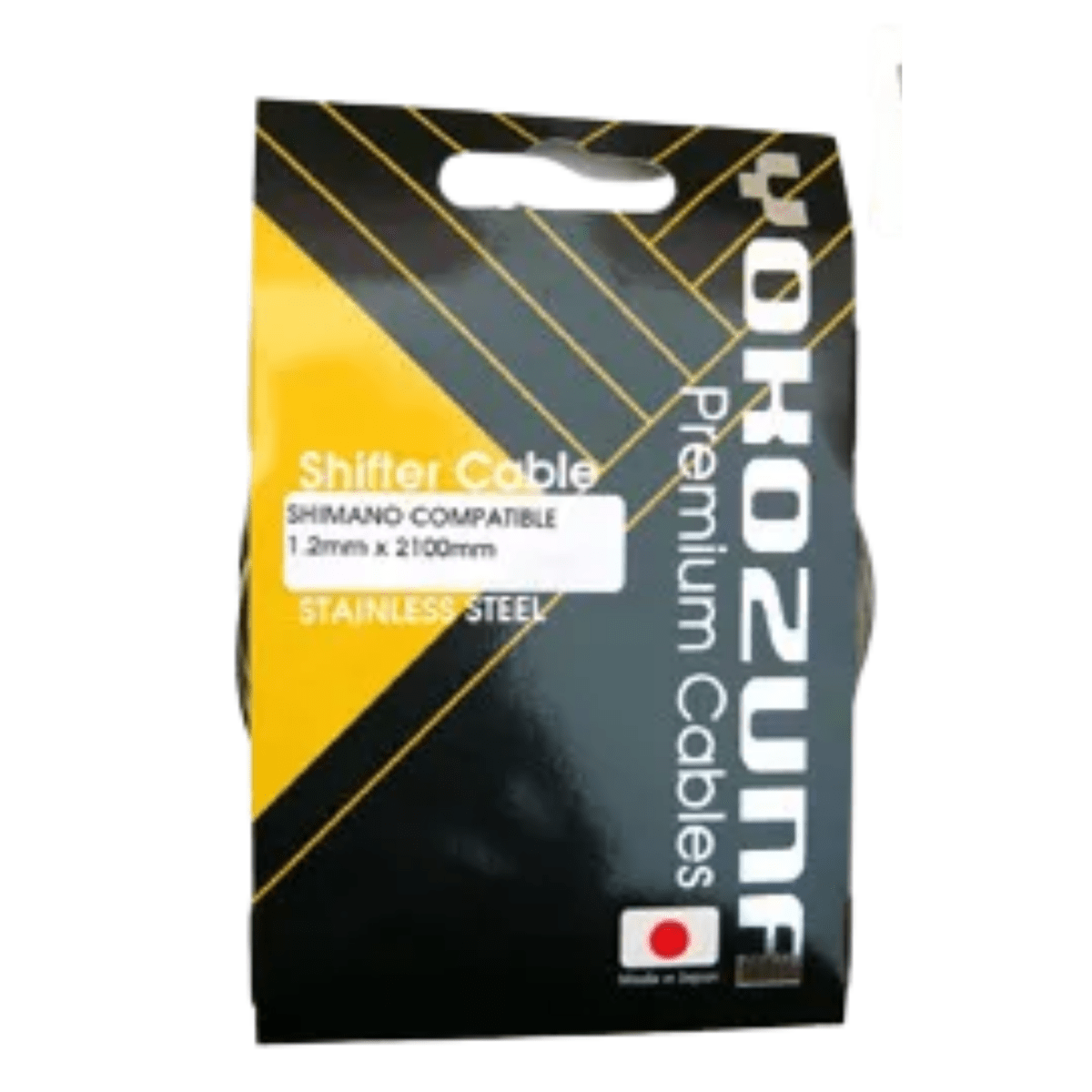 Yokozuna Premium 1.2x2100mm Stainless Steel Shift Cable | The Bike Affair