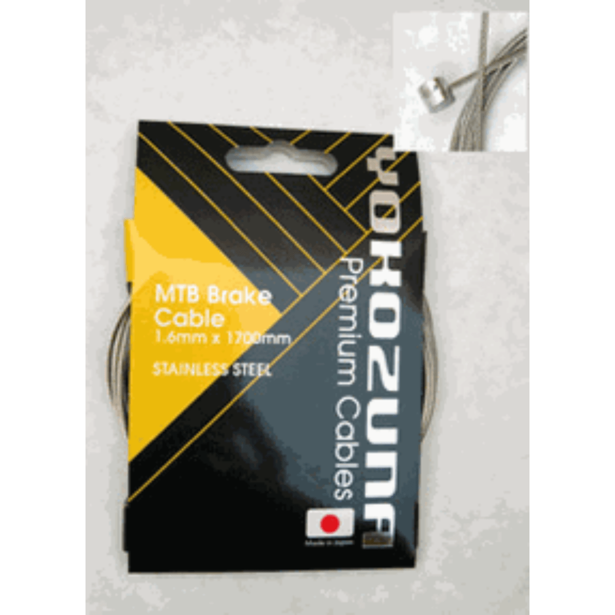 Yokozuna Premium MTB Brake Cable 1.6x1700mm SS | The Bike Affair
