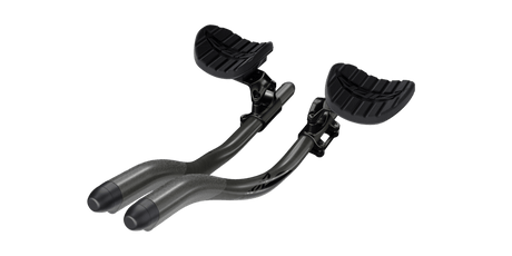 Zipp Vuka Clip - on High Clamp with Carbon Evo Extension TT Handlebar | The Bike Affair