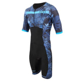 Zone3 Activate+ Men's Full Zip Short Sleeve Trisuit | The Bike Affair