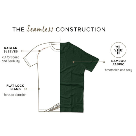 Athlos Men's Raglan Tee | The Bike Affair
