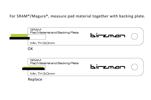 Birzman Brake Pad Wear Indicator | The Bike Affair