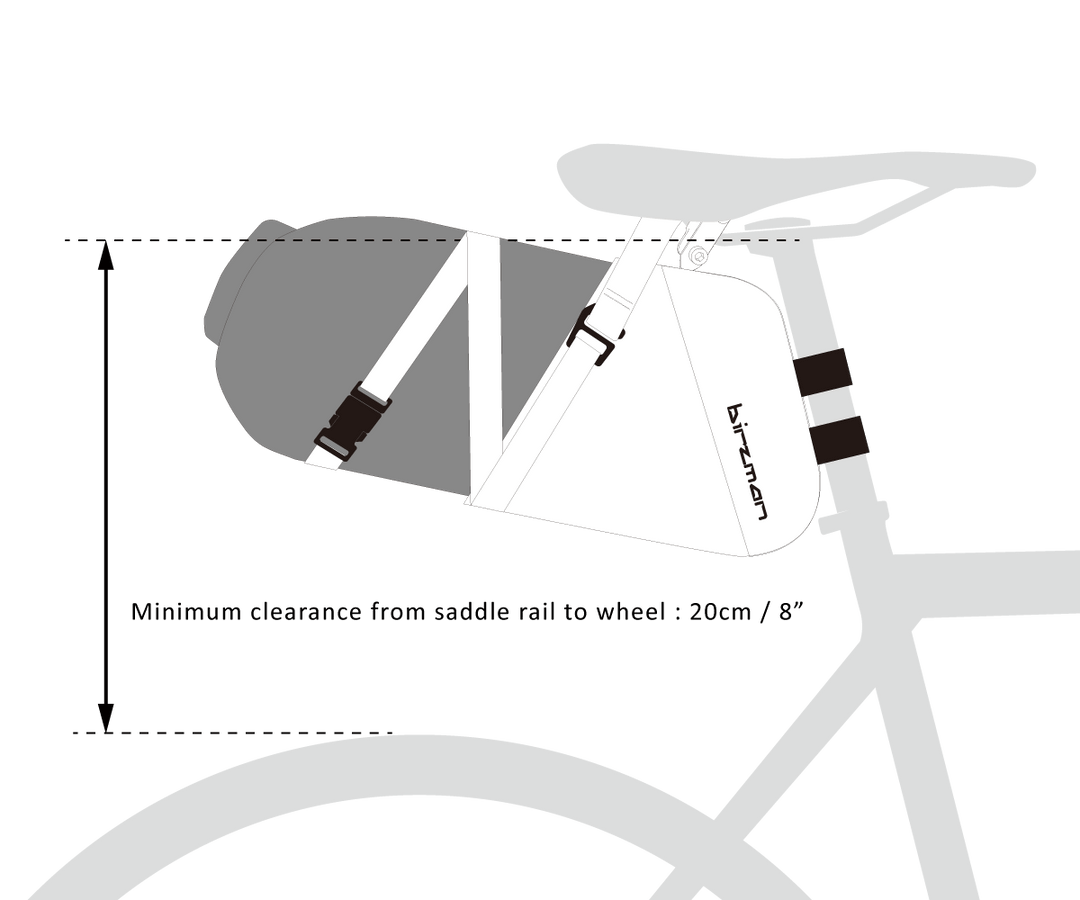 Birzman Packman Saddle Pack (Waterproof) | The Bike Affair