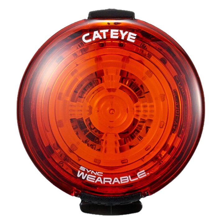 Cateye Sync Wearable SL-NW 100 Chargable Safety Tail Light | The Bike Affair