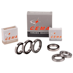 Cema BB90 Ceramic Bottom Bracket Bearings-2437DD | The Bike Affair