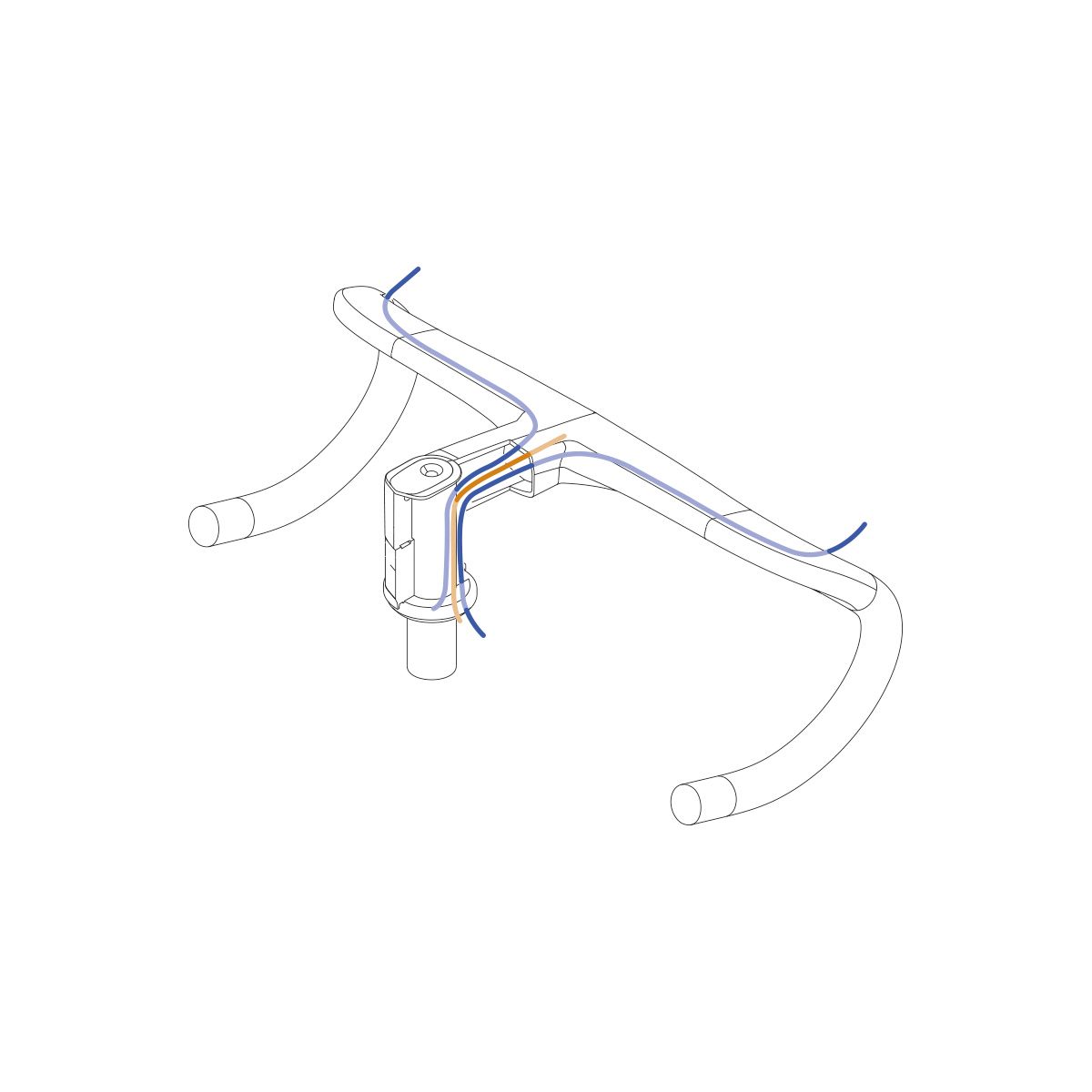 Deda Alanera DCR integrated Carbon Handle Bar RHM | The Bike Affair