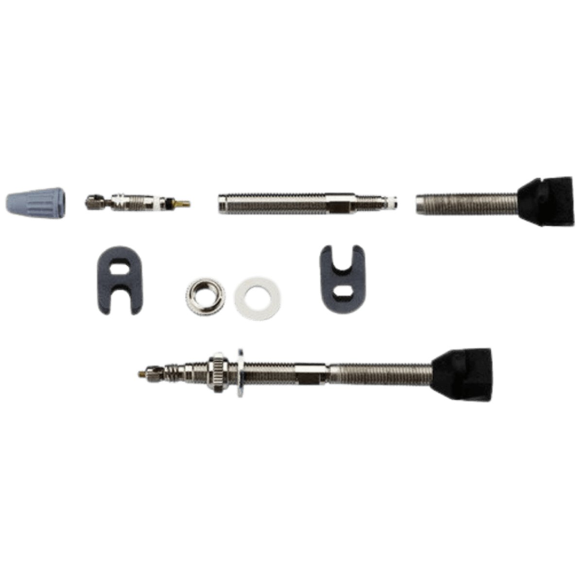 Effetto Mariposa Caffelatex Valve Extension 45mm-Silver (2 Pcs) | The Bike Affair