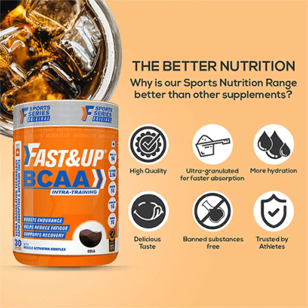 Fast&Up BCAA Intra-training Cola | The Bike Affair