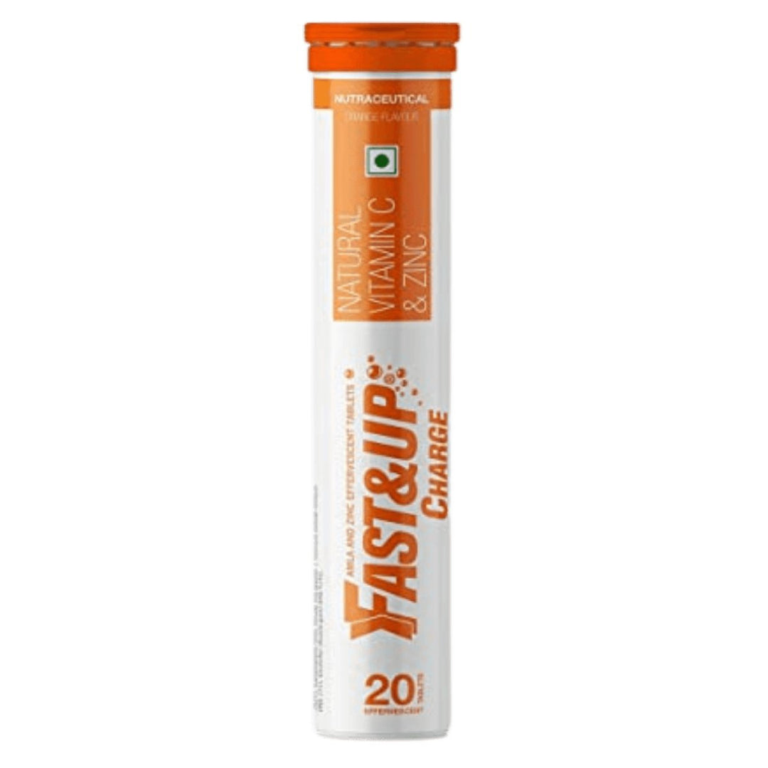 Fast&Up Charge Orange - Tube of 20 Vitamin C Supplements | The Bike Affair
