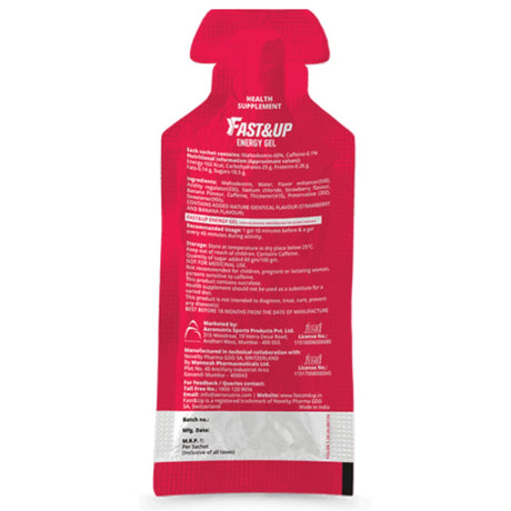Fast&Up Energy Gel | The Bike Affair
