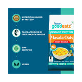 Fast&Up Instant Protein Masala Oats 400gm | The Bike Affair