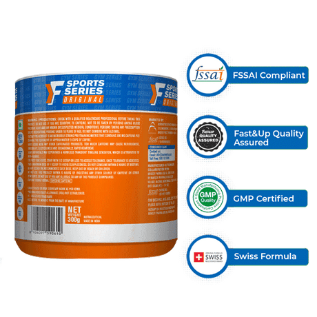 Fast&Up Pre-workout - Jar of 30 | The Bike Affair