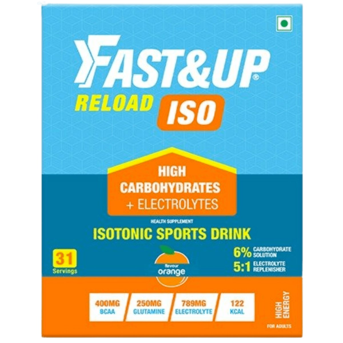 Fast&Up Reload ISO Pouch Energy Drink | The Bike Affair