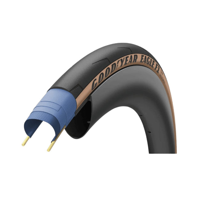 Goodyear EagleF1 Sport 25C Tan Tubeless Complete Tyre | The Bike Affair