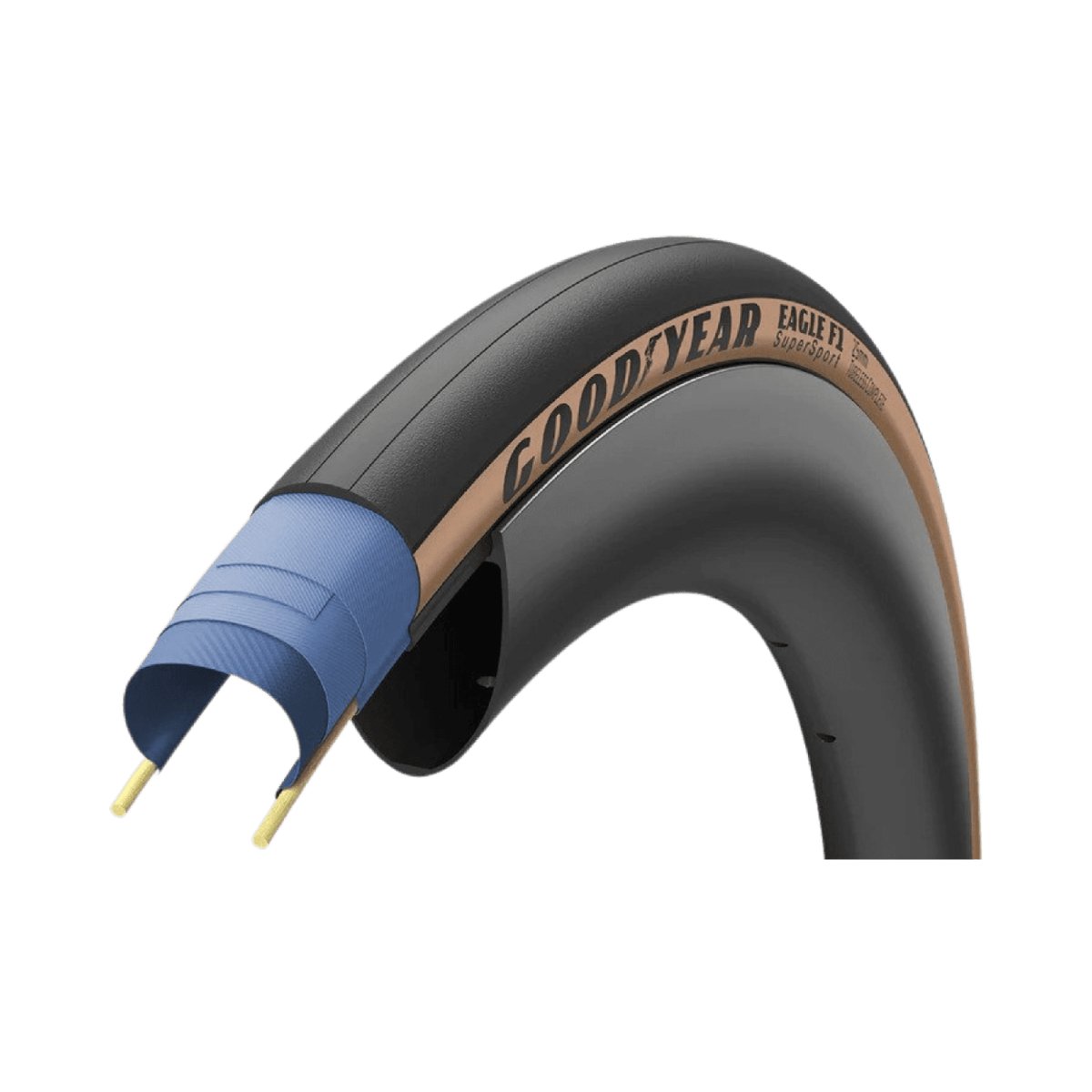 Goodyear EagleF1 SuperSport 700*28C Tan Tyre | The Bike Affair