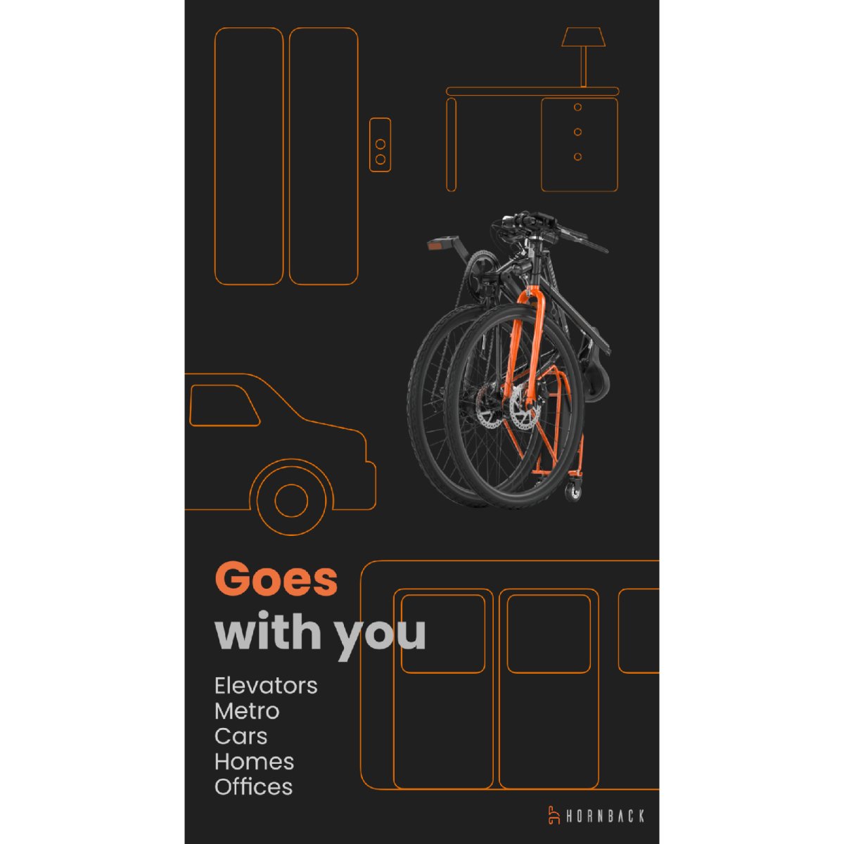 Hornback X1 Folding Electric Bicycle | The Bike Affair