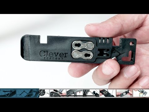 Clever Flatout Chain Hook Black