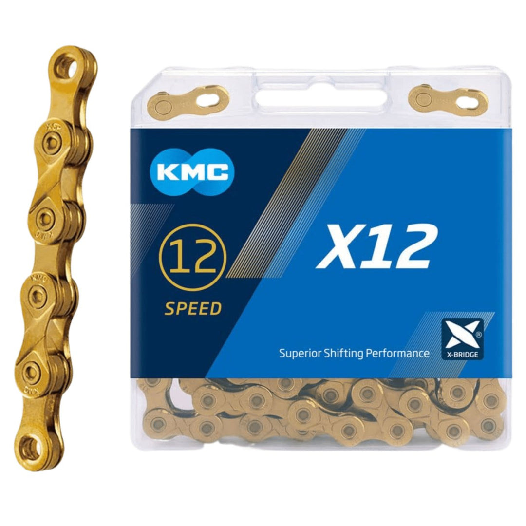 KMC X 12 Speed Ti/Gold Chain | The Bike Affair