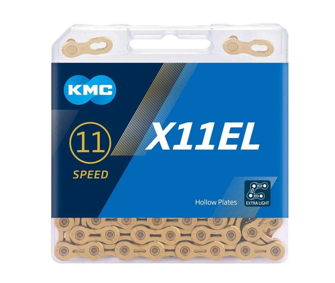 KMC X11EL Ti Gold 11 Speed Chain | The Bike Affair