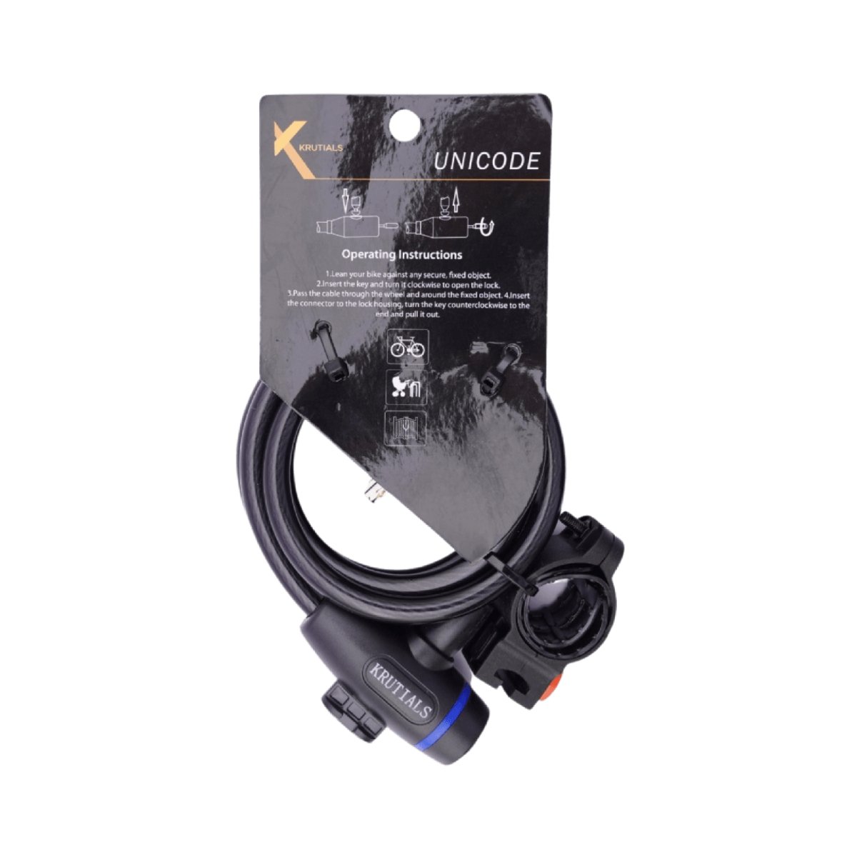 Buy Krutials Unicode Lock Online | The Bike Affair