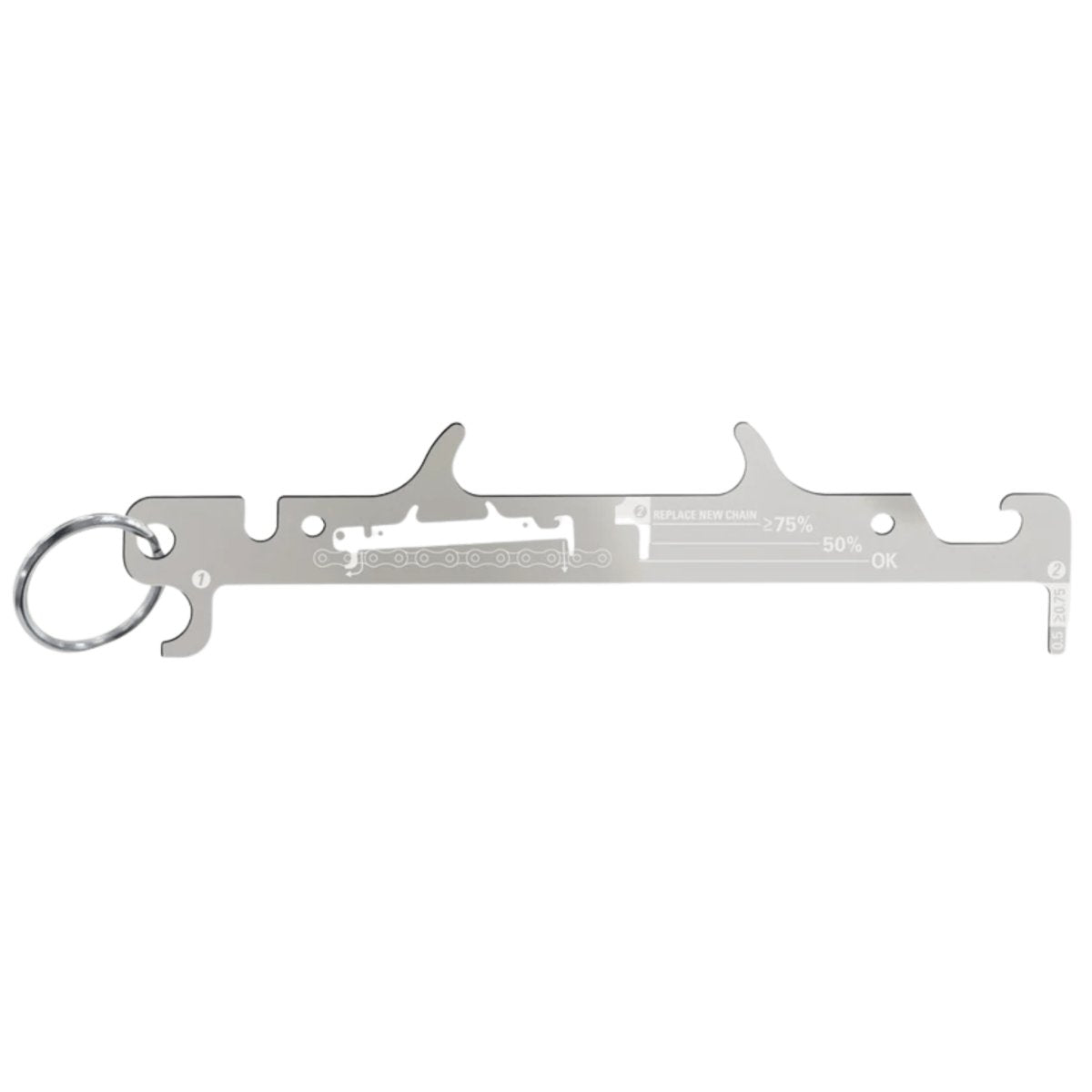 Buy Lezyne Chain Gauge Chain Checker Online |The Bike Affair